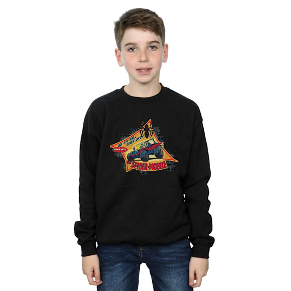 Marvel Boys Spider-Man The Spider Mobile Sweatshirt 12-13 år Black 12-13 Years