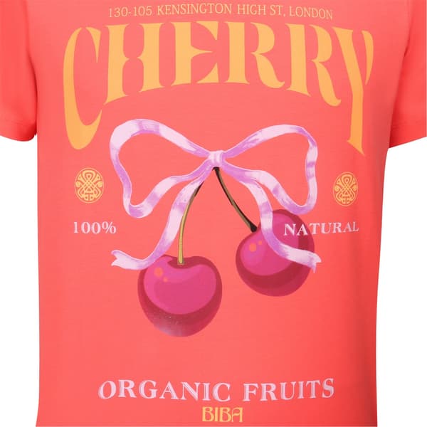 Biba Dam/Dam Oversized T-shirt 8 UK Cherry Cherry 8 UK
