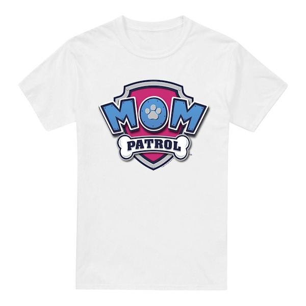 Paw Patrol Herr Mom Patrol Badge Mors Dag T-shirt 5XL Vit White 5XL