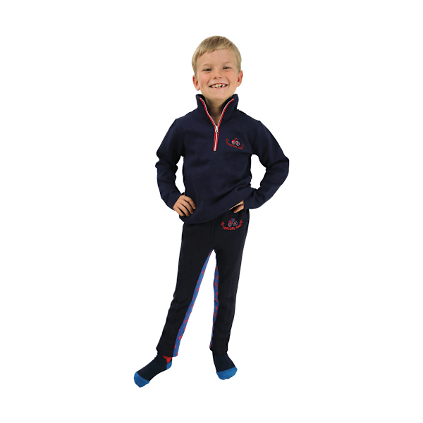 HyFASHION Barn/Barn Traktorer Rock Sweatshirt 7-8 År Marinblå Navy/Red 7-8 Years