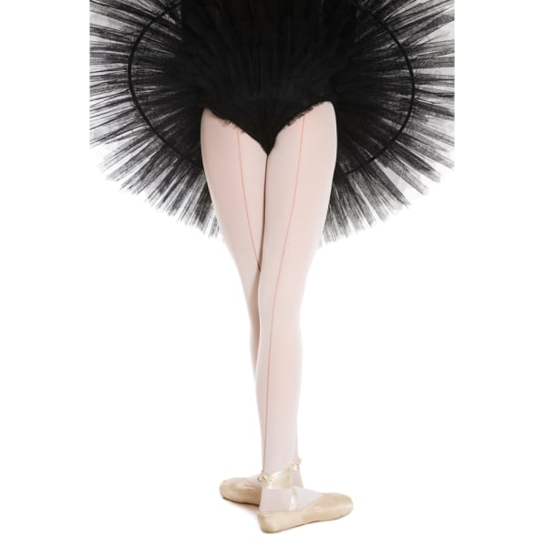 Silky Girls Dance Balett Seamer Tights (1 par) 7-9 Years Balle Ballet Pink 7-9 Years