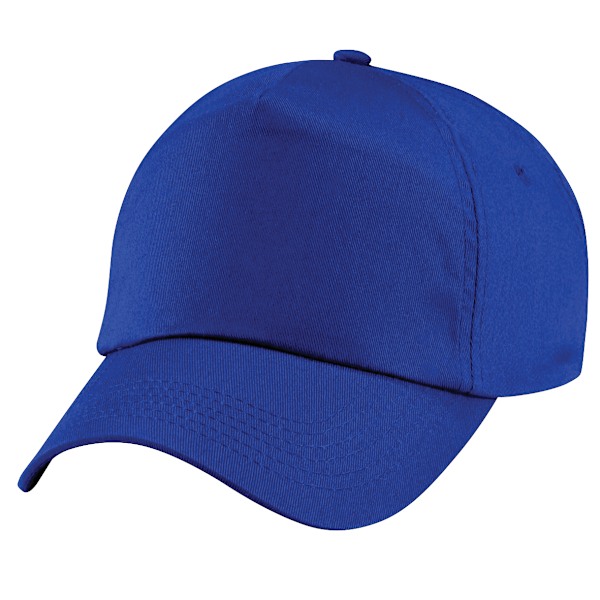 Beechfield Unisex Original 5-Panel Baseballkeps i enfärgad design, One Size Royal One Size