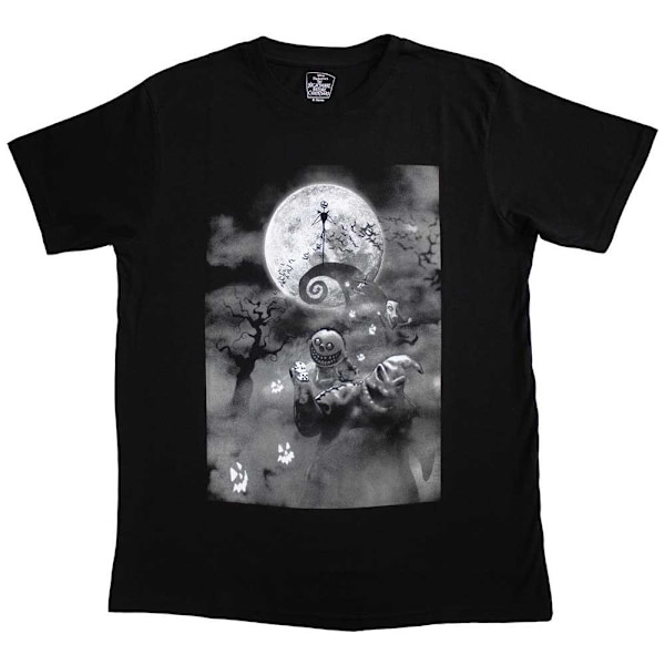 The Nightmare Before Christmas Unisex Vuxen Ooogie Boogie Scen Black M