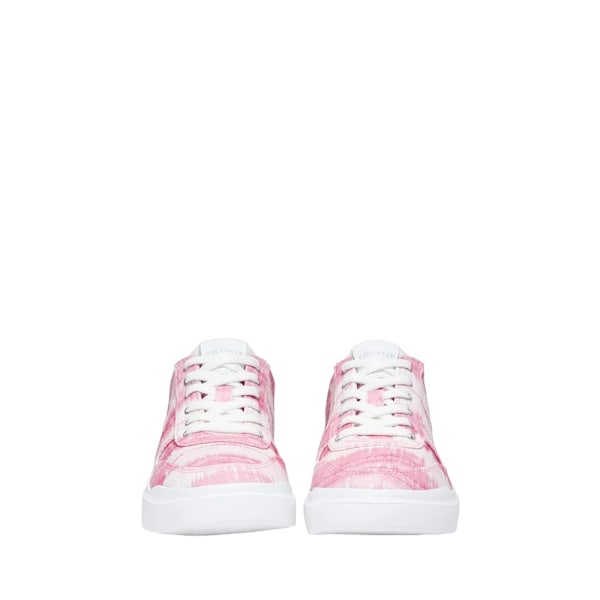 Cole Haan Dam/Kvinnor GrandPro Rally Tie Dye Canvas Court Tra Pink/Optic White 5 UK