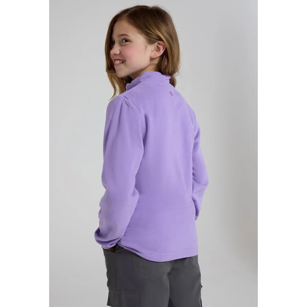 Mountain Warehouse Barn/Barn Camber II Half Zip Fleecejacka Lilac 11-12 Years