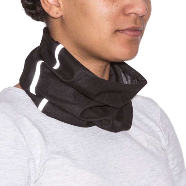 Trespass Quay Multifunktionell Halsvärmare / Snood / Halsduk Black One Size