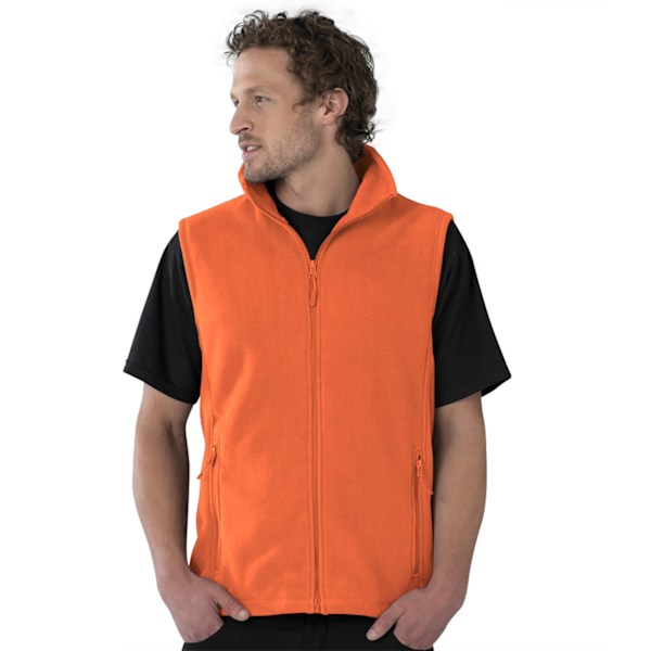 Russel Fleece Gilet Jacka / Bodywarmer XS Orange Orange XS