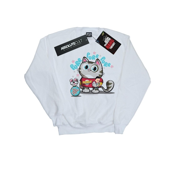 The Big Bang Theory Herr Bazinga Kitty Sweatshirt 4XL Vit White 4XL