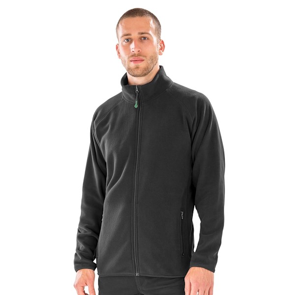 Result Äkta Återvunnen Herr Polarthermic Fleecejacka XS Svart Black XS