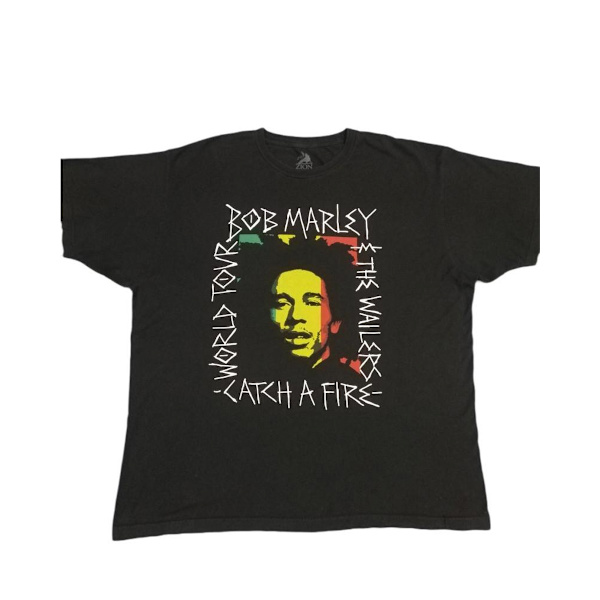 Bob Marley Unisex Vuxen Rasta Scratch T-Shirt M Svart Black M