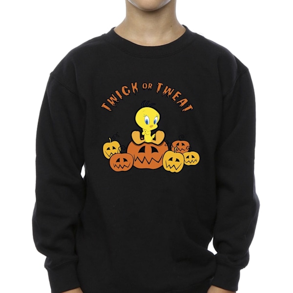 Looney Tunes Boys Twick Or Tweat Sweatshirt 7-8 år Svart Black 7-8 Years