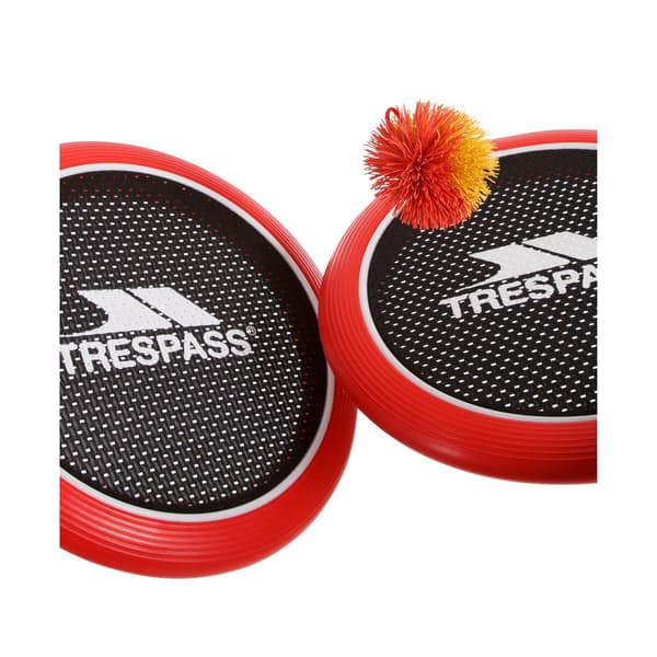 Trespass Stringbatz Trampolin Bat och Bollspel En Storlek Röd/Svart Red/Black/White One Size