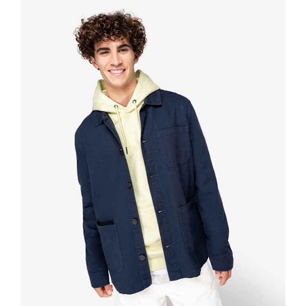 Native Spirit Herr Faded Work Jacket 3XL Indigo Indigo 3XL