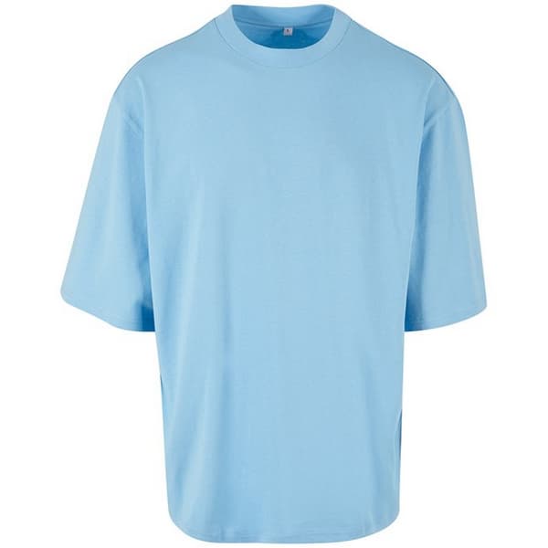 Bygg ditt varumärke herr oversized T-shirt 4XL baltisk blå Baltic Blue 4XL