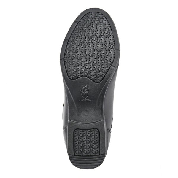 Moretta Dam/Dam Carla Läder Långa Ridstövlar 4 UK Extra Black 4 UK Extra Wide