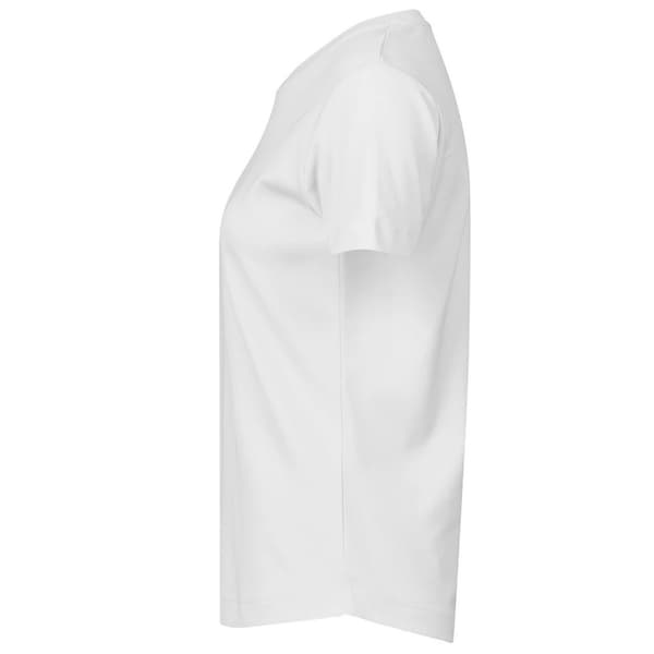 Tee Jays Dam Pima Bomulls T-shirt M Vit White M