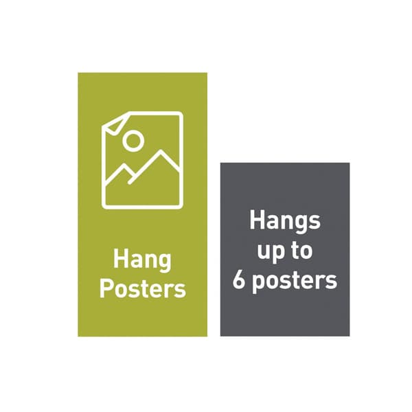 Command Poster Strips (12-pack) One Size Multi Colour Multi Colour One Size
