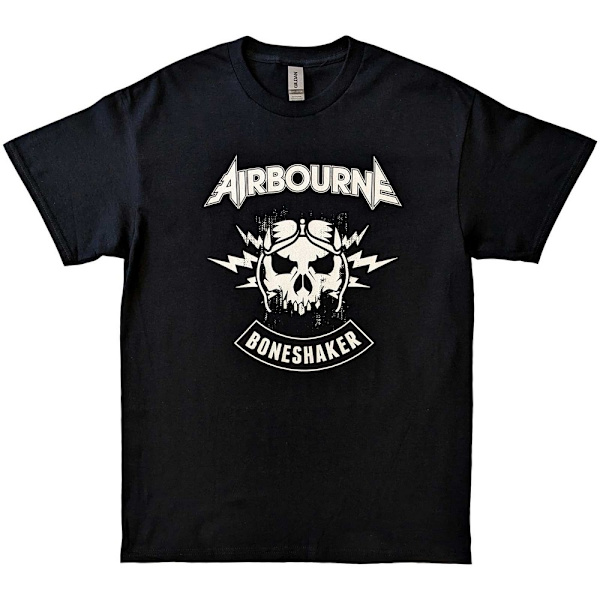 Airbourne Unisex Vuxen Boneshaker R ´n´ R T-shirt XXL Svart Black XXL