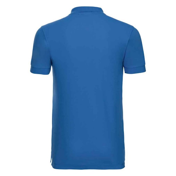 Russell Herr Pique Stretch Poloshirt M Azure Azure M