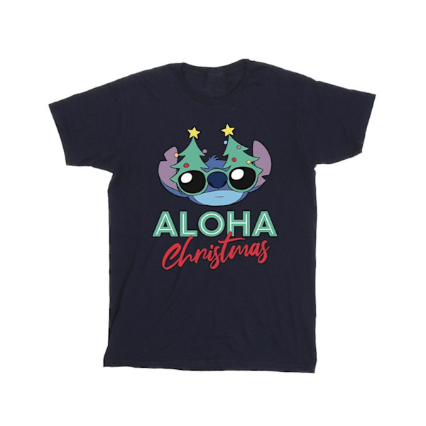Disney Herr Lilo And Stitch Julgran Tröjor T-Shirt 4XL N Navy Blue 4XL