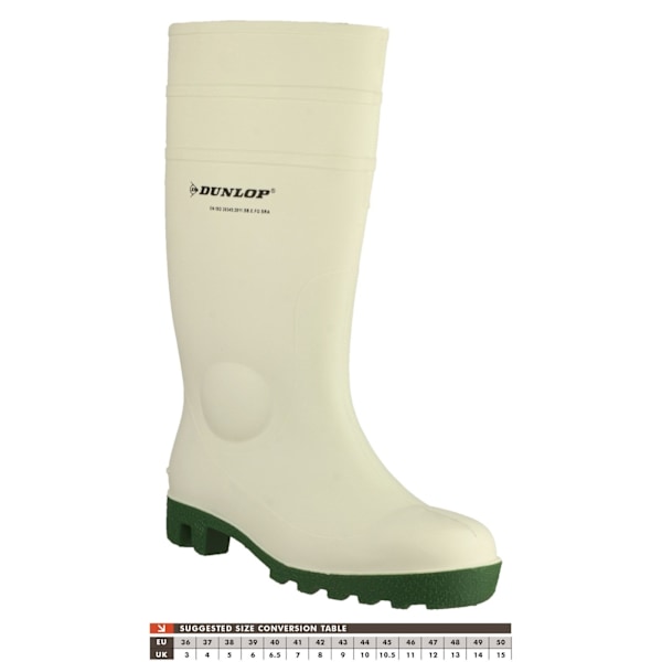 Dunlop FS1800/171BV Wellington / Damstövlar / Säkerhetsstövlar White 39 EUR