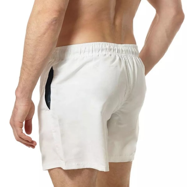 RIPT Essentials Herr Badshorts M Vit/Marinblå White/Navy M