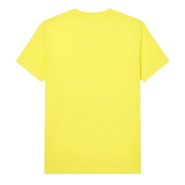 Lacoste Herr Broderad Pima Bomulls T-shirt S Gul Yellow S