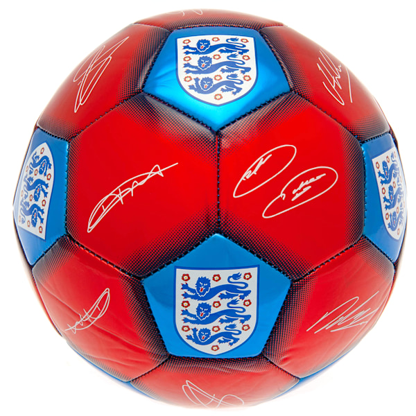 England FA Signature Football 5 Röd Red 5