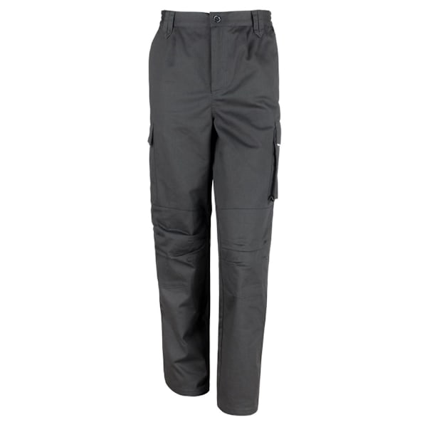 Result Womens/Ladies Work Guard Action Byxor 12 UK Svart Black 12 UK