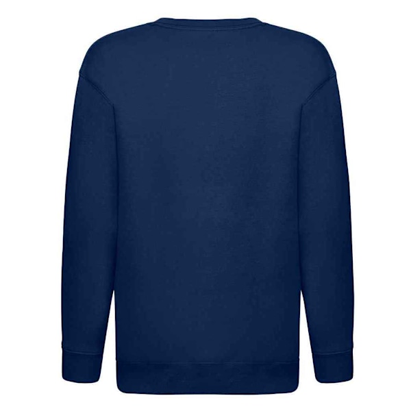 Fruit of the Loom Barn/Barn Premium Drop Shoulder Sweatshirt Navy 14-15 Years