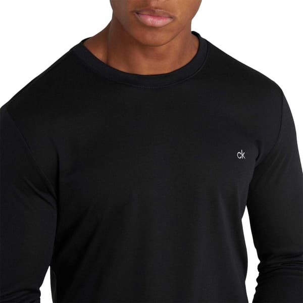 Calvin Klein Herrbroderad logotyp smal golftröja (3-pack) Black XXL