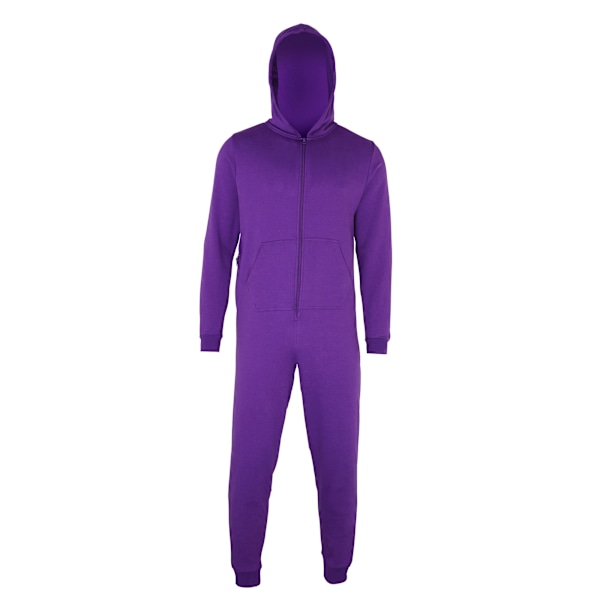 Comfy Co Barn Unisex Enfärgad All In One / Onesie 5-6 År P Purple 5-6 Years