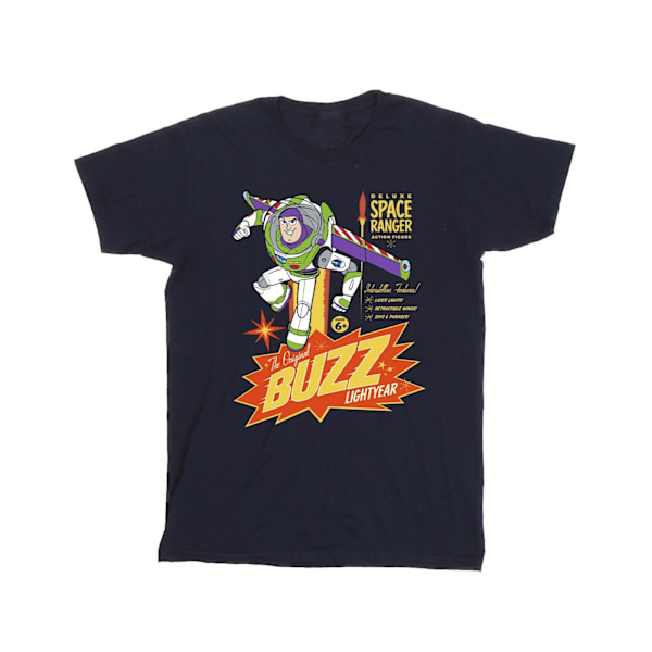 Disney Boys Toy Story Buzz Lightyear Space T-Shirt 5-6 år Marinblå Navy Blue 5-6 Years