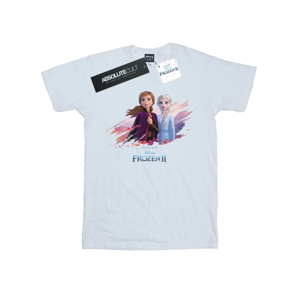 Disney Dam/Damer Frozen 2 Elsa Och Anna Naturen Är Vacker White 5XL