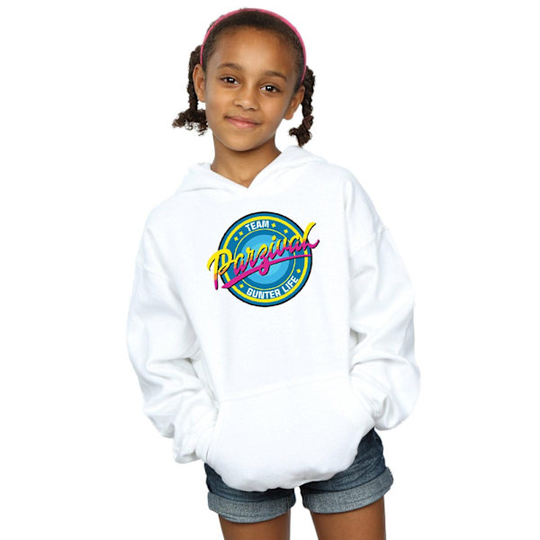 Ready Player One Girls Team Parzival Hoodie 9-11 år Vit White 9-11 Years