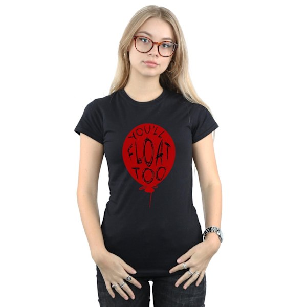 It Dam/Damer Pennywise You´ll Float Too Bomull T-Shirt XXL Black XXL