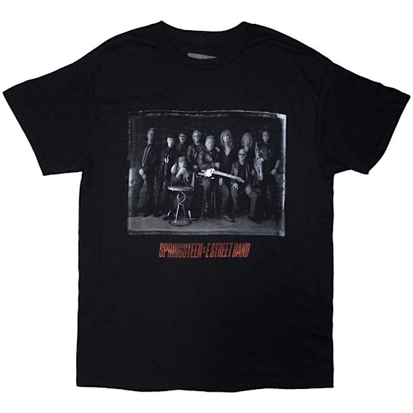 Bruce Springsteen Unisex Vuxen Tour ´24 E-Street Fotografi Bac Black XL