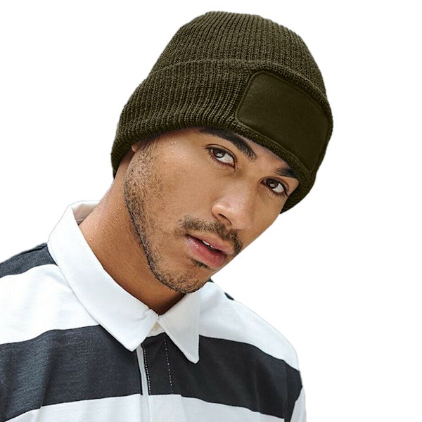 Beechfield Herr Thinsulate Printers Beanie En Storlek Oliv Olive One Size