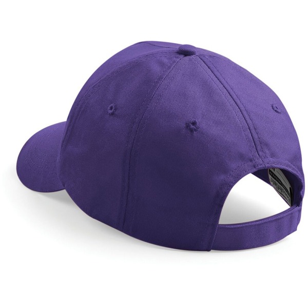 Beechfield Plain Unisex Junior Original 5 Panel Baseball Cap På Purple One Size