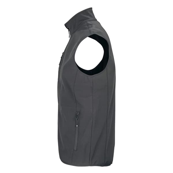 SOLS Falcon Softshell Återvunnen Body Warmer S Charcoal Charcoal S