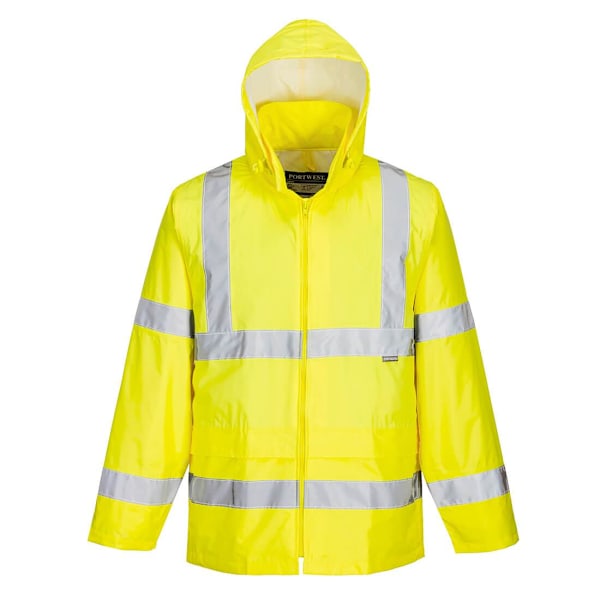 Portwest Herr Regn Hi-Vis Jacka L Gul Yellow L