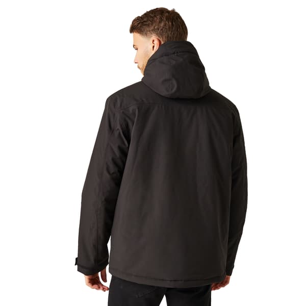 Regatta Professional Isolerad Vattentät Jacka för Herr S Svart/O Black/Orange Pop S