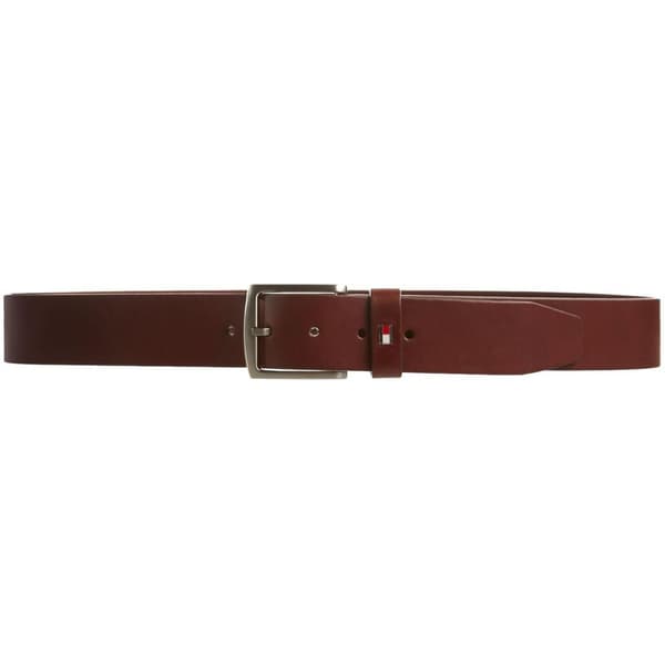 Tommy Hilfiger Herr Denton Läderbälte 95cm Mellanbrun Medium Brown 95cm