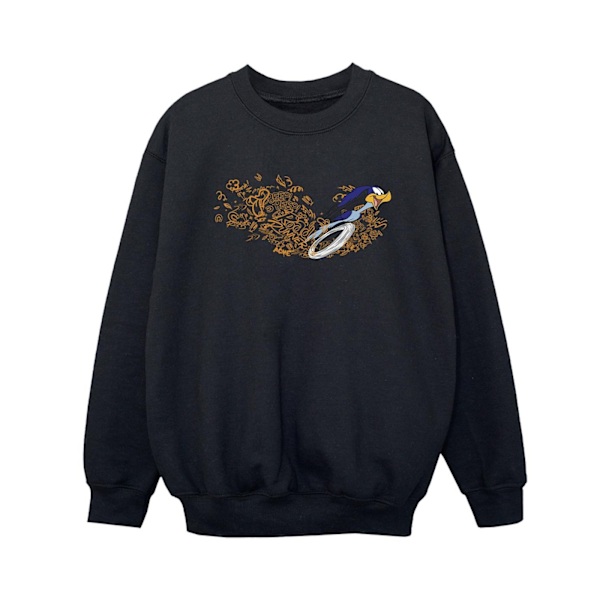 Looney Tunes Boys ACME Doodles Road Runner Sweatshirt 3-4 år Black 3-4 Years