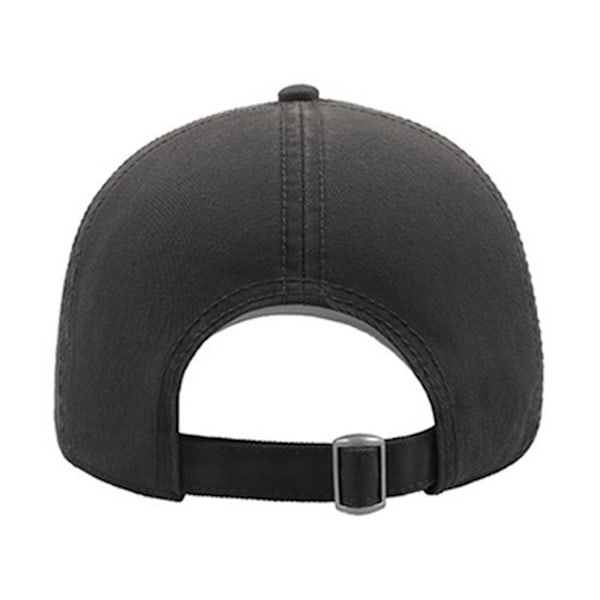 Atlantis Action 6 Panel Chino Baseball Cap One Size Dark Grey Dark Grey One Size