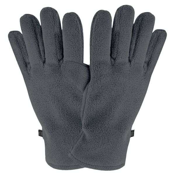 Beechfield Dam/Damer Återvunnen Fleece Vinterhandskar S-M Stee Steel Grey S-M