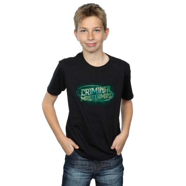 Disney Boys Artemis Fowl Criminal Mastermind T-shirt 12-13 år Black 12-13 Years