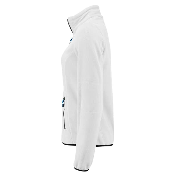 Printer Dam/Dam Speedway Fleecejacka S Vit White S