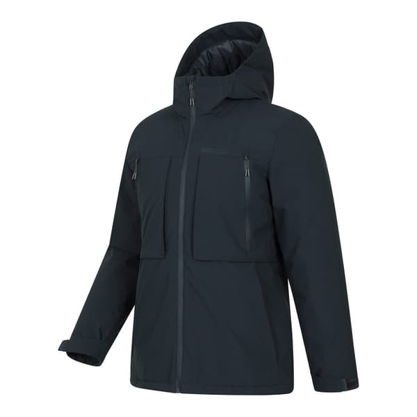 Mountain Warehouse Herr Langdon Vattentålig Vadderad Parkas M Navy M
