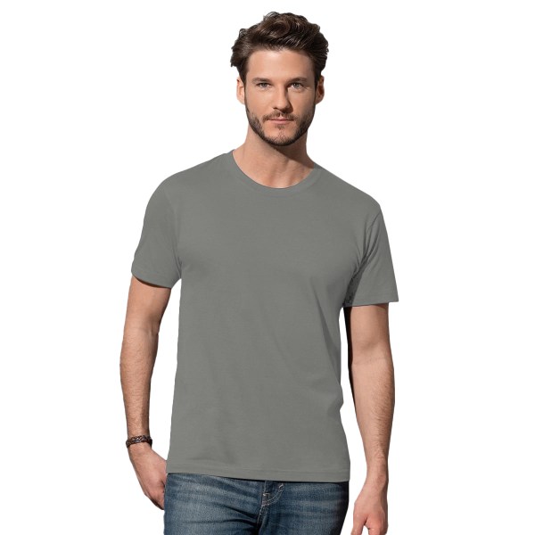 Stedman Mens Comfort Tee 3XL Real Grey Real Grey 3XL